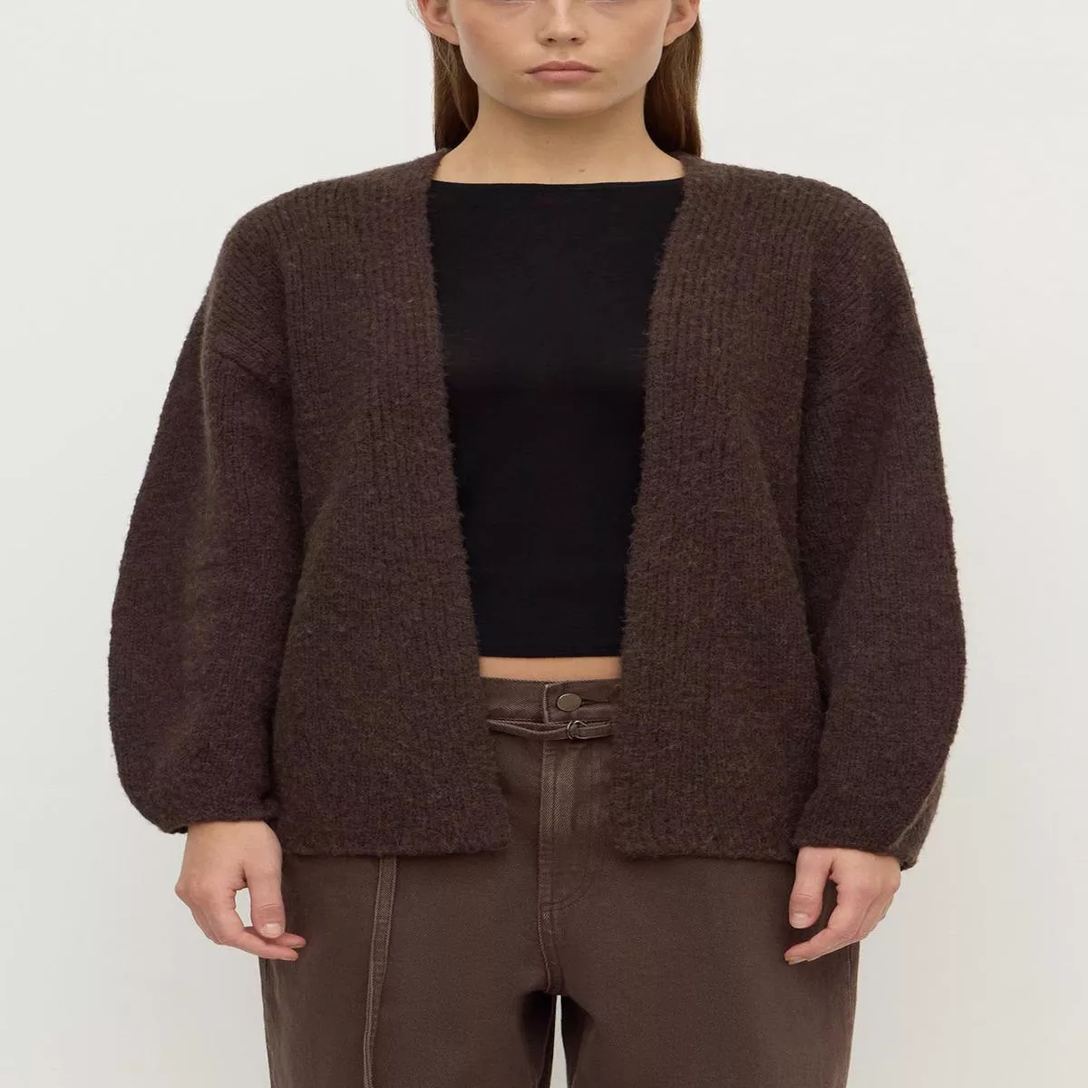 Assembly Label | Ariel Knit | Dark Choc