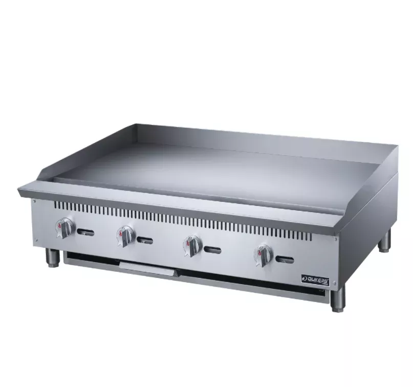 Dukers USA, DCGM48, Griddle With Four Burners