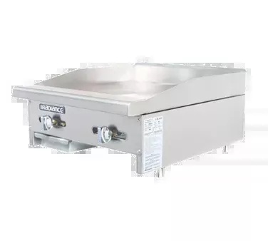 Turbo Air, TAMG-24, Griddle, Gas, Countertop, Heat Resistant, 24" W